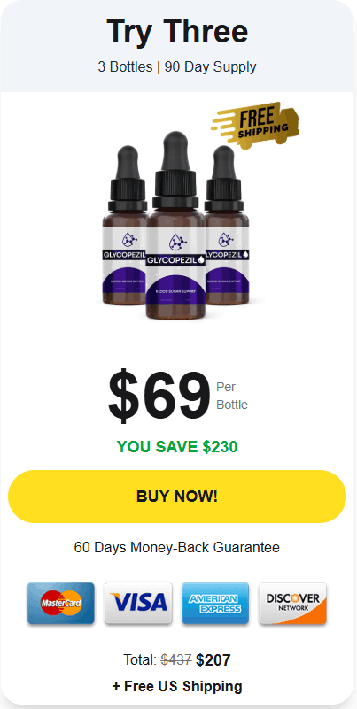 Glycopezil three bottles order